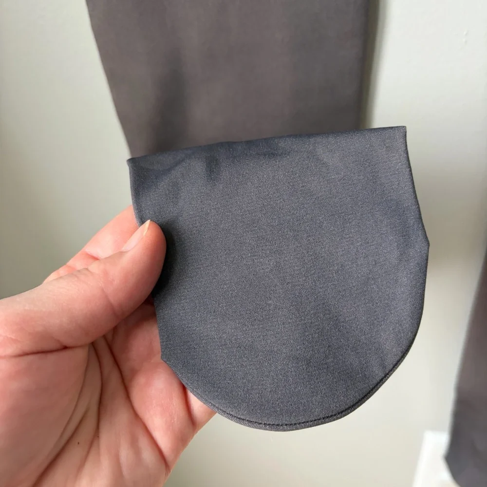 Unbranded Fleece Lined Women’s Tights Size Small- Gray, high‎ waisted